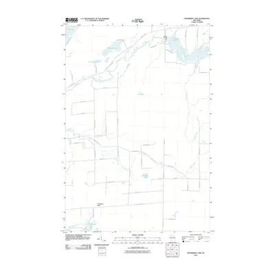 2010 Map of Cranberry Lake, 2010 Print