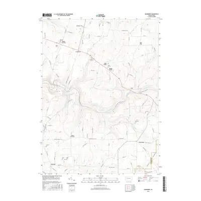 2016 Map of Cranberry, 2016 Print
