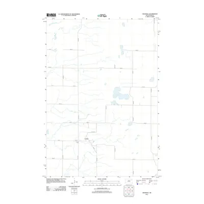 2012 Map of Crandall, 2012 Print