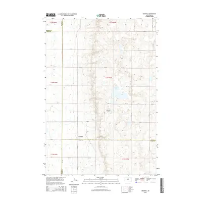 2015 Map of Crandall, 2015 Print