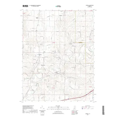 2019 Map of Crandall, 2019 Print