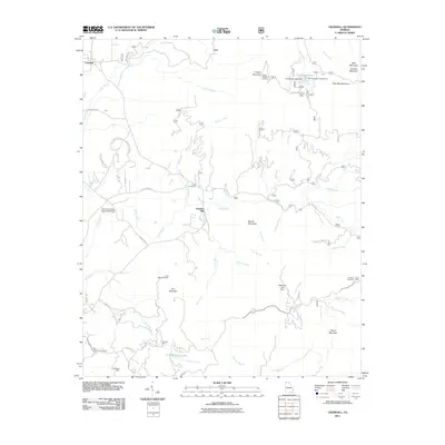 2011 Map of Crandall, 2011 Print