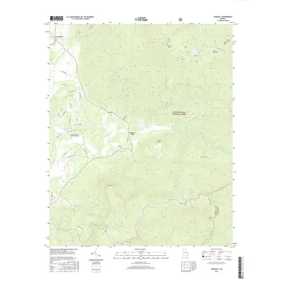 2017 Map of Crandall, 2017 Print