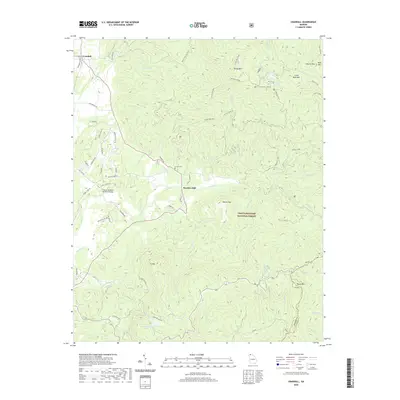 2020 Map of Crandall, 2020 Print