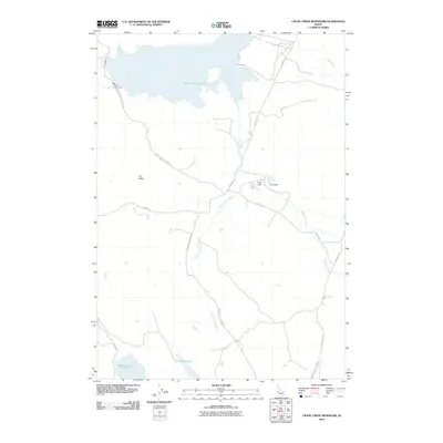 2010 Map of Crane Creek Reservoir, 2010 Print