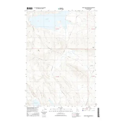 2017 Map of Crane Creek Reservoir, 2017 Print
