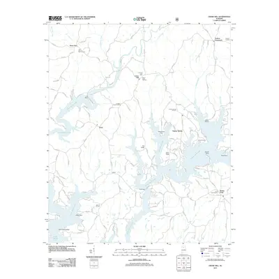 2011 Map of Crane Hill, 2011 Print