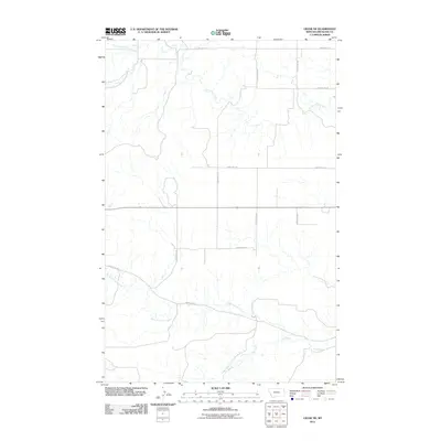 2011 Map of Crane NE, 2011 Print