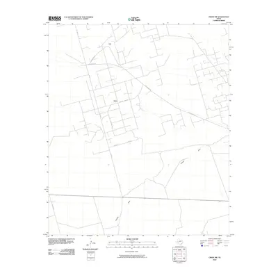 2010 Map of Crane NW, 2010 Print