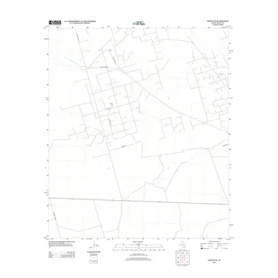 2012 Map of Crane NW, 2012 Print
