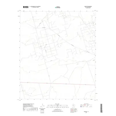 2019 Map of Crane NW, 2019 Print