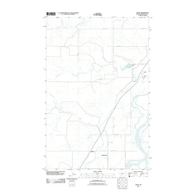 2011 Map of Crane, 2011 Print