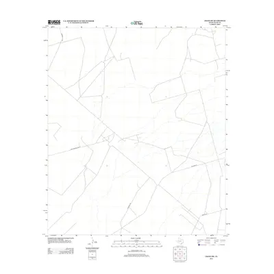 2012 Map of Crane SW, 2012 Print