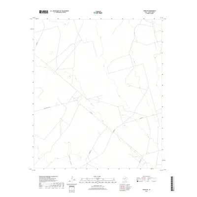 2019 Map of Crane SW, 2019 Print