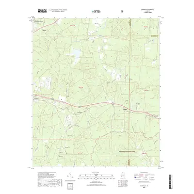 2018 Map of Cranfield, 2018 Print