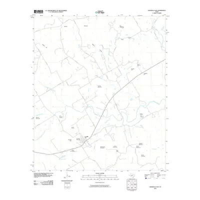 2010 Map of Cranfills Gap, 2010 Print