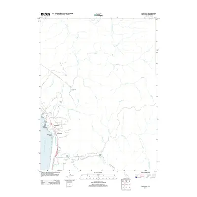 2012 Map of Crannell, 2012 Print