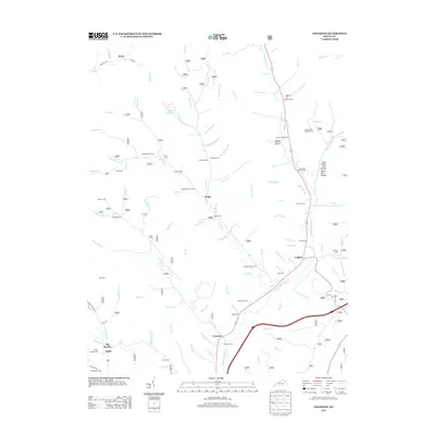 2013 Map of Cranston, 2013 Print