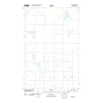 2011 Map of Crary NW, 2011 Print