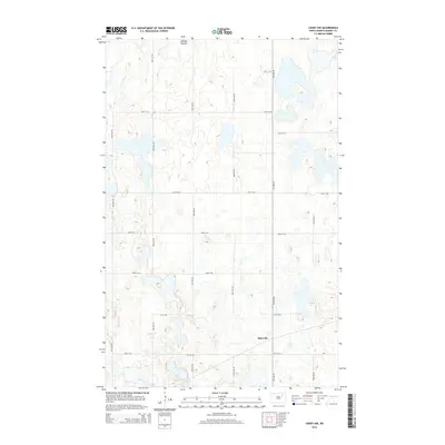 2014 Map of Crary NW, 2014 Print