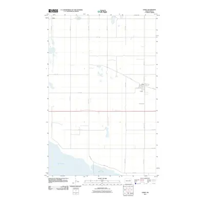 2011 Map of Crary, 2011 Print