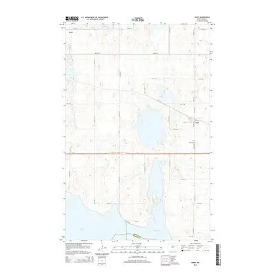 2014 Map of Crary, 2014 Print