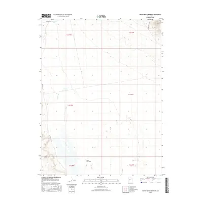 2017 Map of Crater Bench Reservoir, 2017 Print