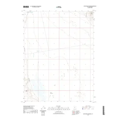 2020 Map of Crater Bench Reservoir, 2020 Print