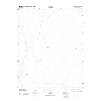 2012 Map of Crater Flat, 2012 Print