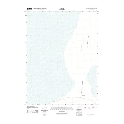 2011 Map of Crater Island, 2011 Print