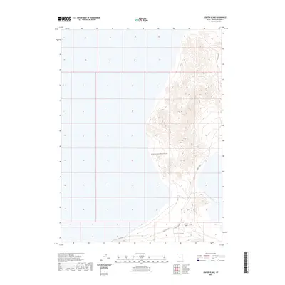 2023 Map of Crater Island, 2023 Print