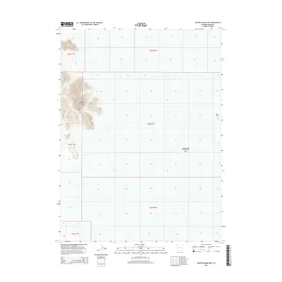2014 Map of Crater Island East, 2014 Print