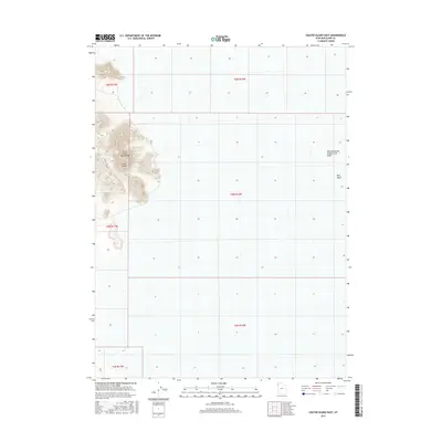 2017 Map of Crater Island East, 2017 Print