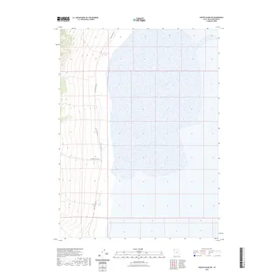 2023 Map of Crater Island SW, 2023 Print