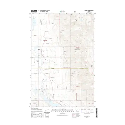 2014 Map of Crater Lake, 2014 Print