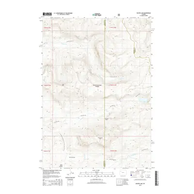 2015 Map of Crater Lake, 2015 Print
