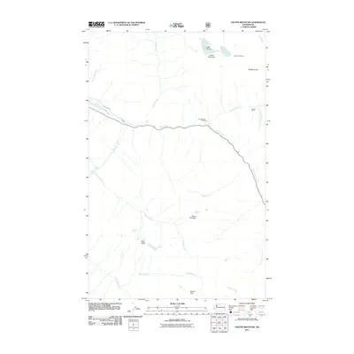 2011 Map of Crater Mountain, 2011 Print