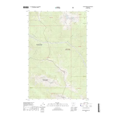 2020 Map of Crater Mountain, 2020 Print