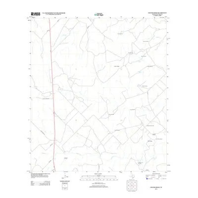 2012 Map of Crater Ridge, 2012 Print