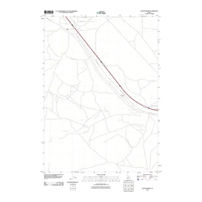 2010 Map of Crater Rings, 2010 Print