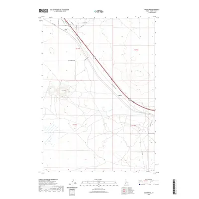 2020 Map of Crater Rings, 2020 Print
