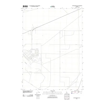 2010 Map of Crater Rings SE, 2010 Print
