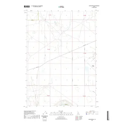 2020 Map of Crater Rings SW, 2020 Print