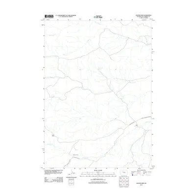 2012 Map of Crater Sink, 2012 Print