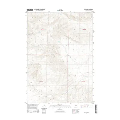 2015 Map of Crater Sink, 2015 Print