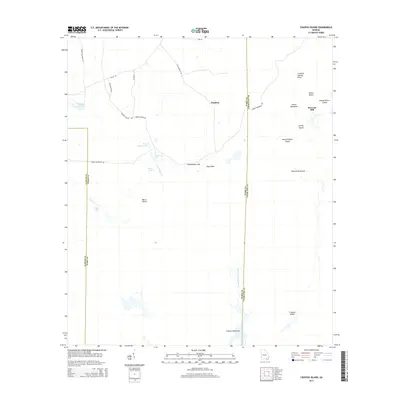 2014 Map of Cravens Island, 2014 Print