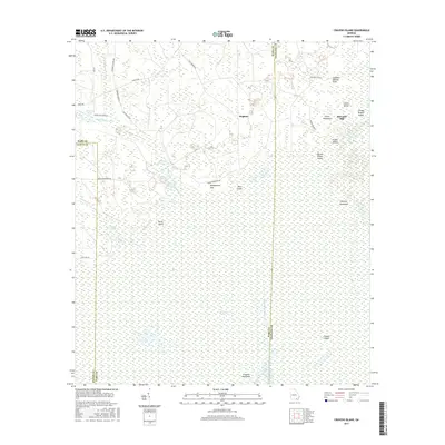 2017 Map of Cravens Island, 2017 Print