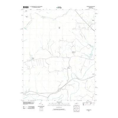 2010 Map of Cravens, 2010 Print