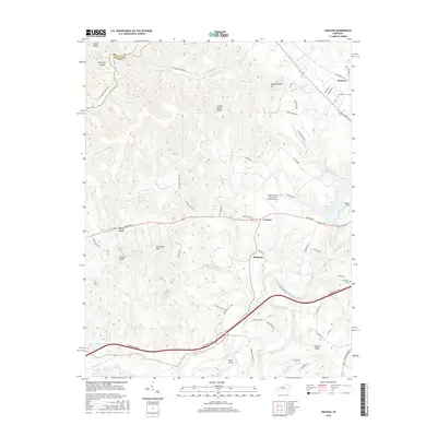 2016 Map of Cravens, 2016 Print