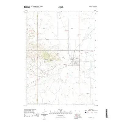 2021 Map of Crawford, 2021 Print
